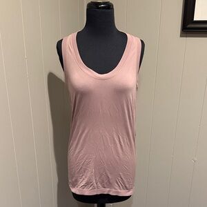 B19 Athleta Workout Yoga Running Outdoor Blush Pink Tank Top